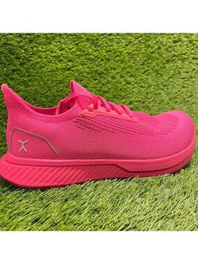 Flux Footwear Adapt Runner Neon Pink Mens Size 10 Athletic Knit Shoes Sneakers